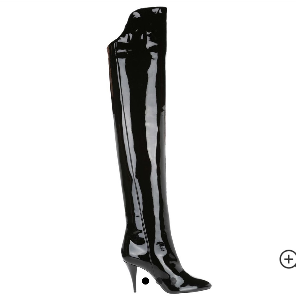 Saint Laurent thigh high boots